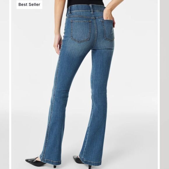 Spanx Flare Jeans‎ VINTAGE INDIGO Size L NWT in packaging - Picture 6 of 10